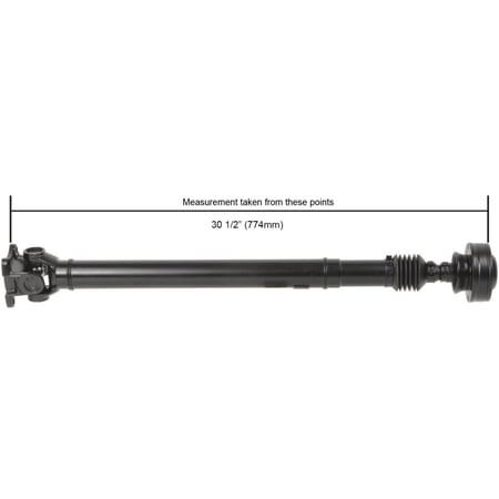 CARDONE Reman 65-3018 Drive / Prop Shaft Front fits 2005-2008 Jeep