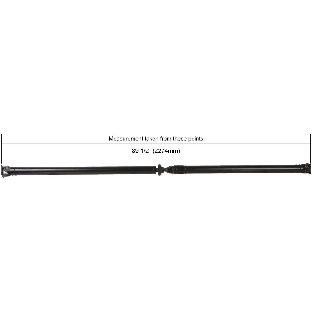 Double Cardan Rear Drive Shaft