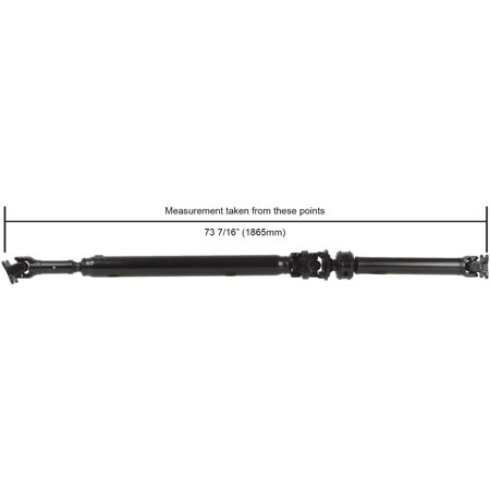 CARDONE Reman 65-5027 Drive / Prop Shaft Rear fits 1995-2004 Toyota