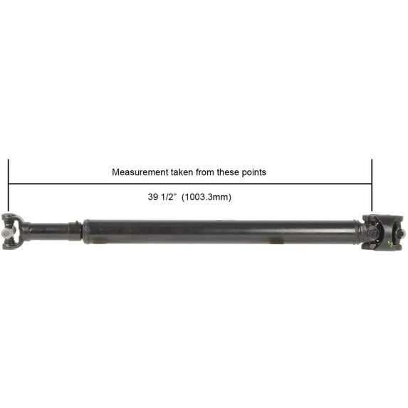 CARDONE Reman 65-9316 Drive / Prop Shaft Front fits 1998-2002 Jeep
