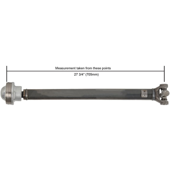 CARDONE Reman 65-9462 Drive / Prop Shaft Front fits 2002-2010 Ford, Lincoln, Mercury