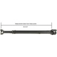thumbnail image 1 of CARDONE Reman 65-9766 Drive / Prop Shaft Front fits 1997-1997 Jeep, 1 of 4