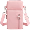 thumbnail image 1 of CAREFORM 3-Layers Crossbody Bag Cellphone Pouch Armband Wallet Nylon Smartphone Purse with Earphone Hole, 1 of 7