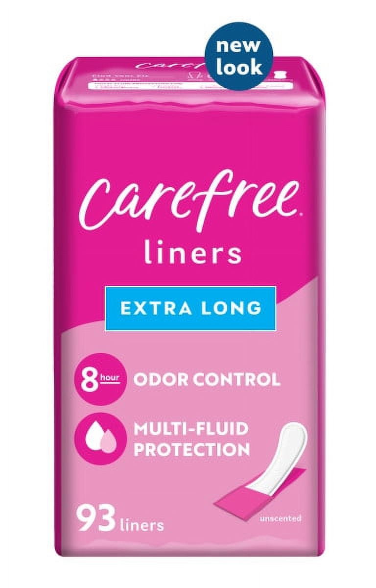 Carefree® Acti-Fresh® Body Shape Panty Liners Thin Regular Absorbency  Unscented, 22 Count - Fry's Food Stores
