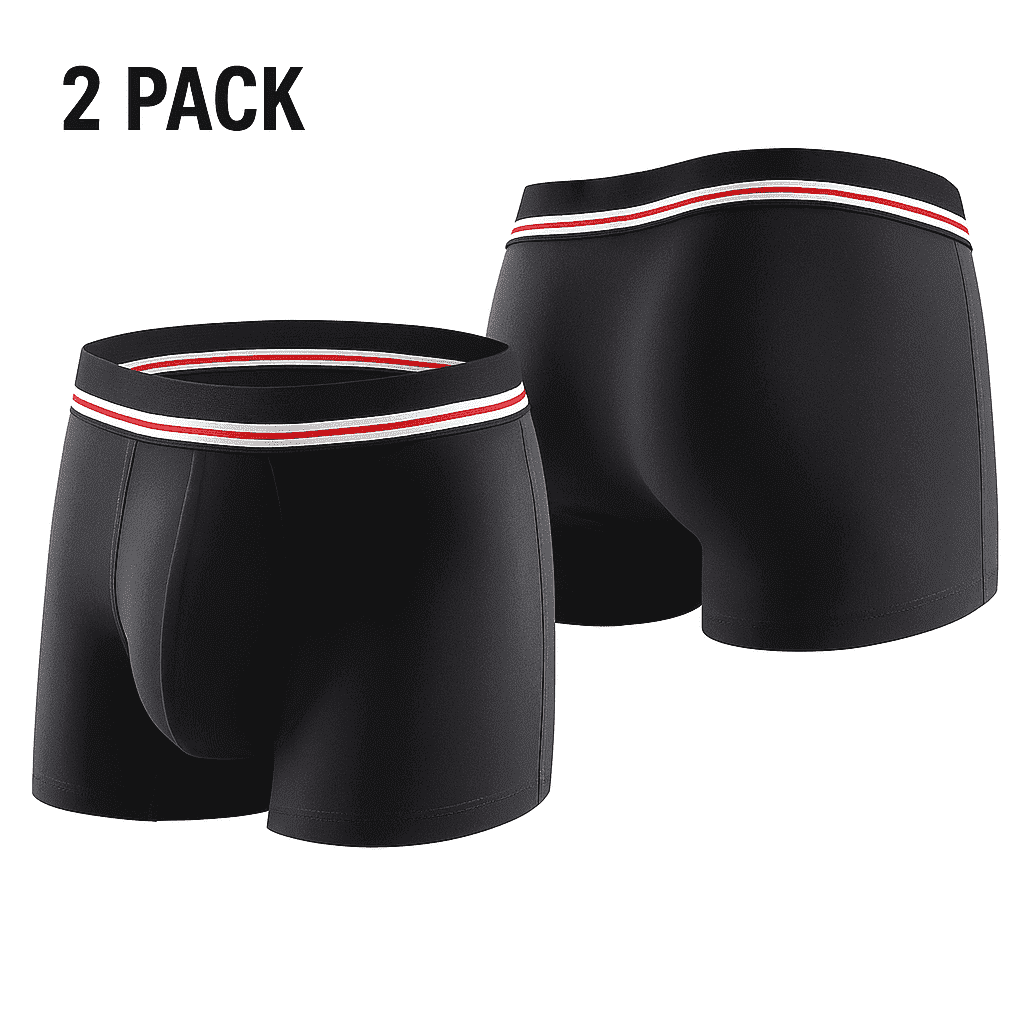 CARER Incontinence Underwear for Men Washable, Front Absorbent Leak Proof Underwear for Bladder Control