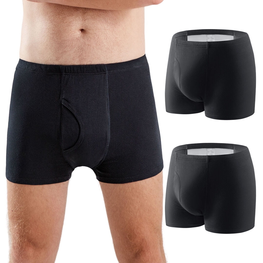 CARER Incontinence Underwear for Men Washable High Absorbency Leak Proof Underwear for Men