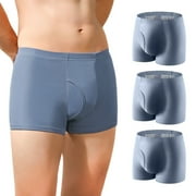 CARER Incontinence Underwear for Men Washable Reusable Mens Incontinence Briefs for Bladder Leakage 3 Pack