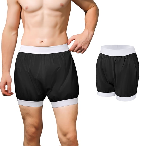 CARER Noiseless Adult Diaper Cover Washable Leakproof Protective Underwear for Incontinence