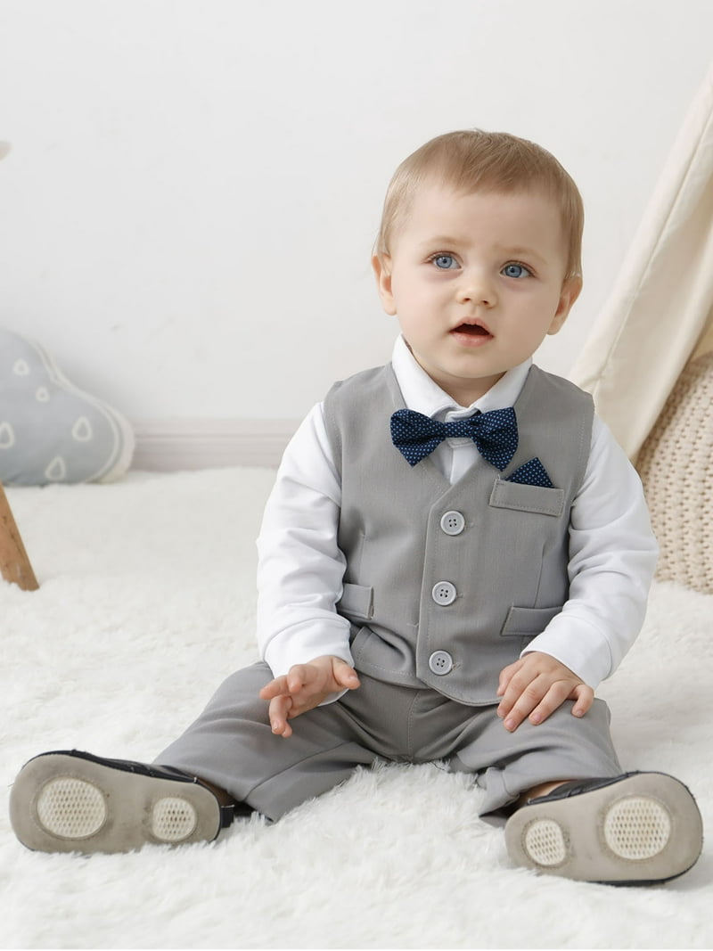 Bow Tie Clothes For Month Old Boy Toddler Suspenders And Pants