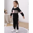 thumbnail image 1 of CARETOO Baby Girl Clothes Toddler Sweater Cotton Fabric Long Sleeve Clothes Outfits 1-5T Set 2pcs, 1 of 10