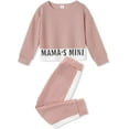 thumbnail image 1 of CARETOO Toddler Baby Girls Clothes Outfits Long Sleeve Pullover Sweatshirt Tops + Pants Set Fall Winter Sweatsuits 24 Months, 1 of 6