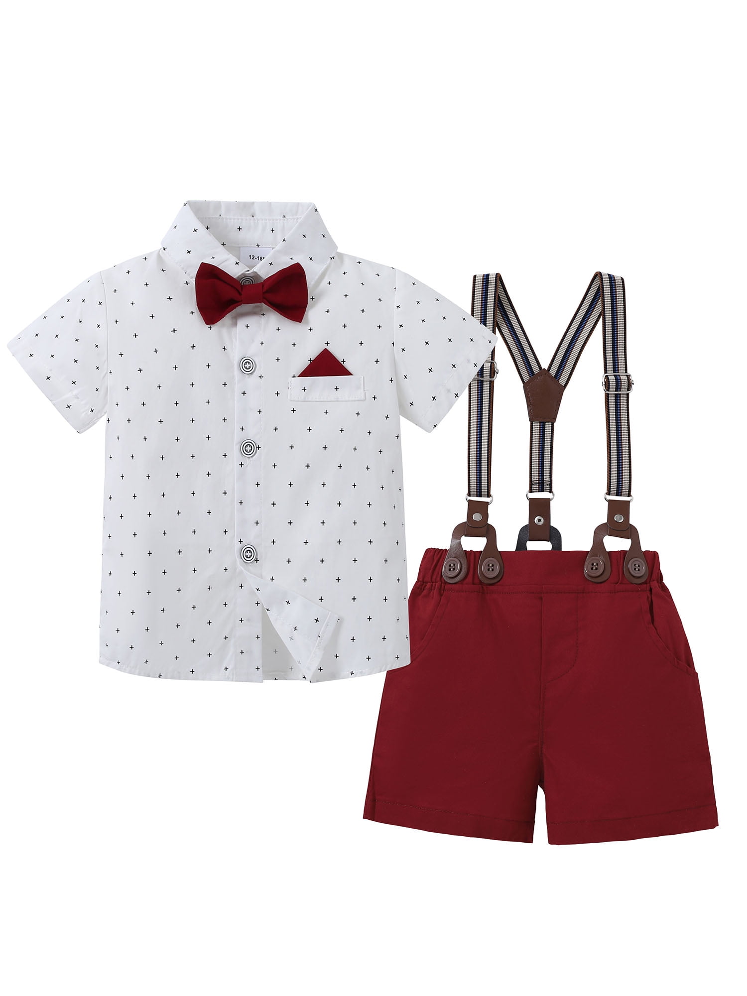 Toddler Wedding Outfit Boys Ring Bearer Outfit ZOEREA Baby Boy