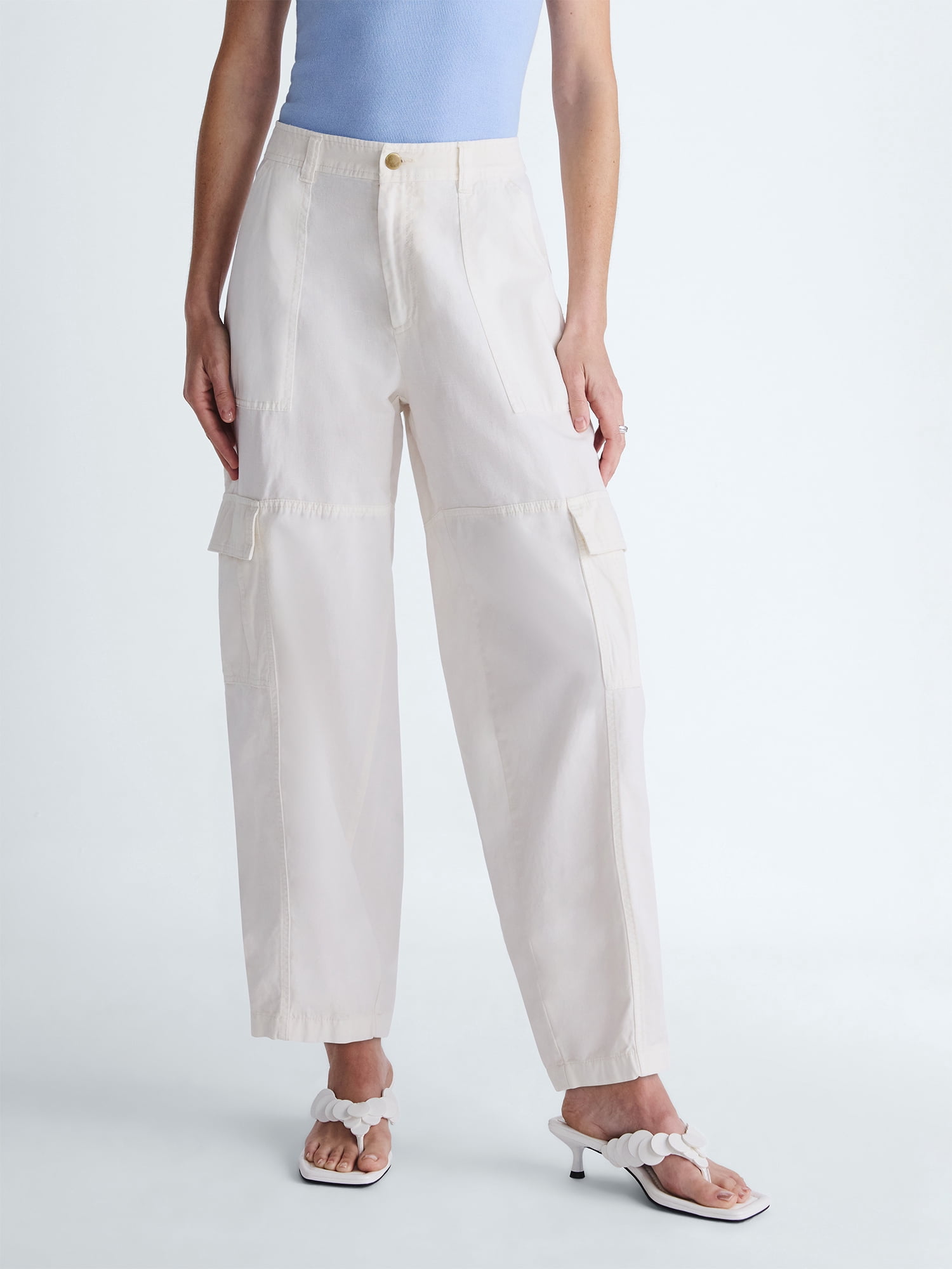 Scoop Women's and Women's Plus Cargo Barrel Pant, Sizes 0-26W
