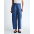 thumbnail image 1 of Scoop Women's and Women's Plus Cargo Barrel Pant, Sizes 0-26W, 1 of 5