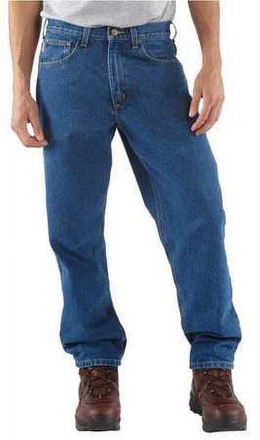 CARHARTT B17 DST 48 30 Relaxed Fit Jean Pants Drkstn Size48x30