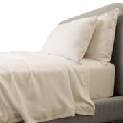 CARILOHA Aloha Soft 100% Viscose from Bamboo Sheets - 4-Piece Full Sheet Set - OEKO-TEX Standard 100 - Natural
