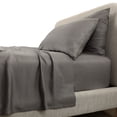 thumbnail image 1 of CARILOHA Aloha Soft 100% Viscose from Bamboo Sheets - 4-Piece Queen Sheet Set - OEKO-TEX Standard 100 - Shade Gray, 1 of 8