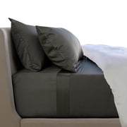 CARILOHA Resort 100% Bamboo Viscose Sheets - 4-Piece Queen Sheet Set - 18 in Extra Deep Pockets - OEKO-TEX Standard 100 - Onyx