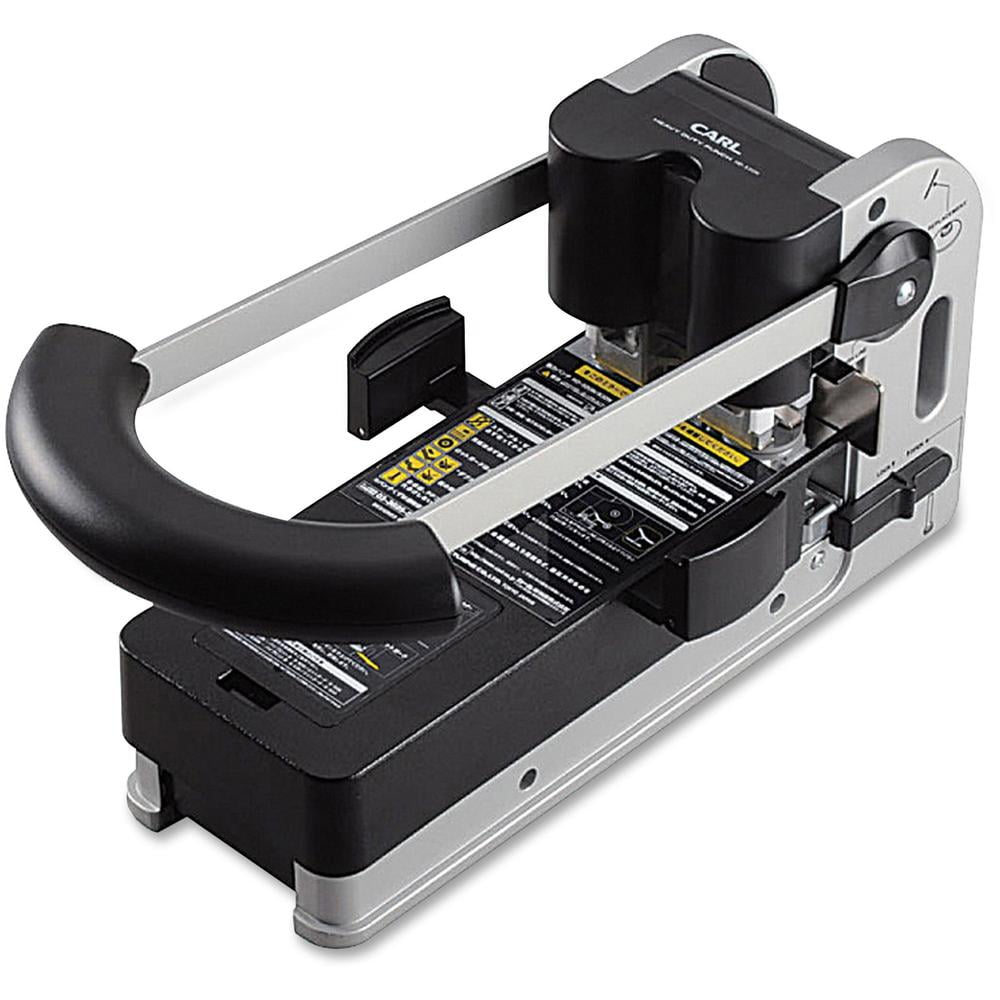 CARL Extra Heavy-duty Two-hole Punch - 2 Punch Head(s) - 300 Sheet of 20lb Paper - 1/4 CARL Extra Heavy-duty Two-hole Punch - 2 Punch Head(s) - 300 Sheet of 20lb Paper - 1/4