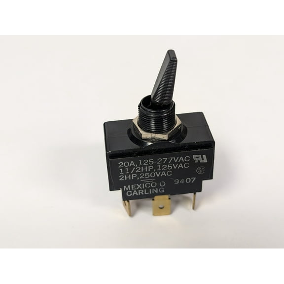 CARLING HEAVY DUTY DPDT C/OFF BAT HANDLE TOGGLE SWITCH