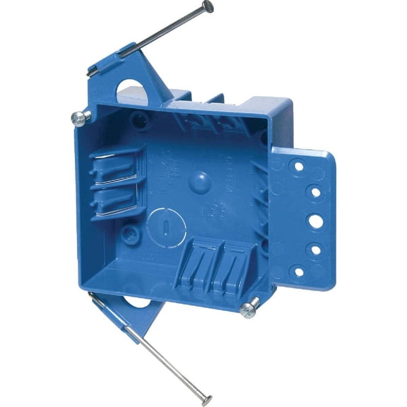 CARLON B418AR-UPC 669010 4 Square New Work Nonmetallic Boxes, 18 cu. in.