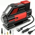 thumbnail image 1 of CARLUCK Tire Inflator Air Compressor, Portable DC/AC Air Pump for Car Tires w/Auto Shut-Off, 12V DC/110V AC, 1 of 6