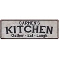 thumbnail image 1 of CARMEN's Kitchen Rustic Chic Decor Gift 6x18 Sign 106180051436, 1 of 1