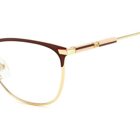 CAROLINA HERRERA eyewear frame HER 0161 WOMAN 56.000/16.000/145.000 NOA GOLD BURGUNDY