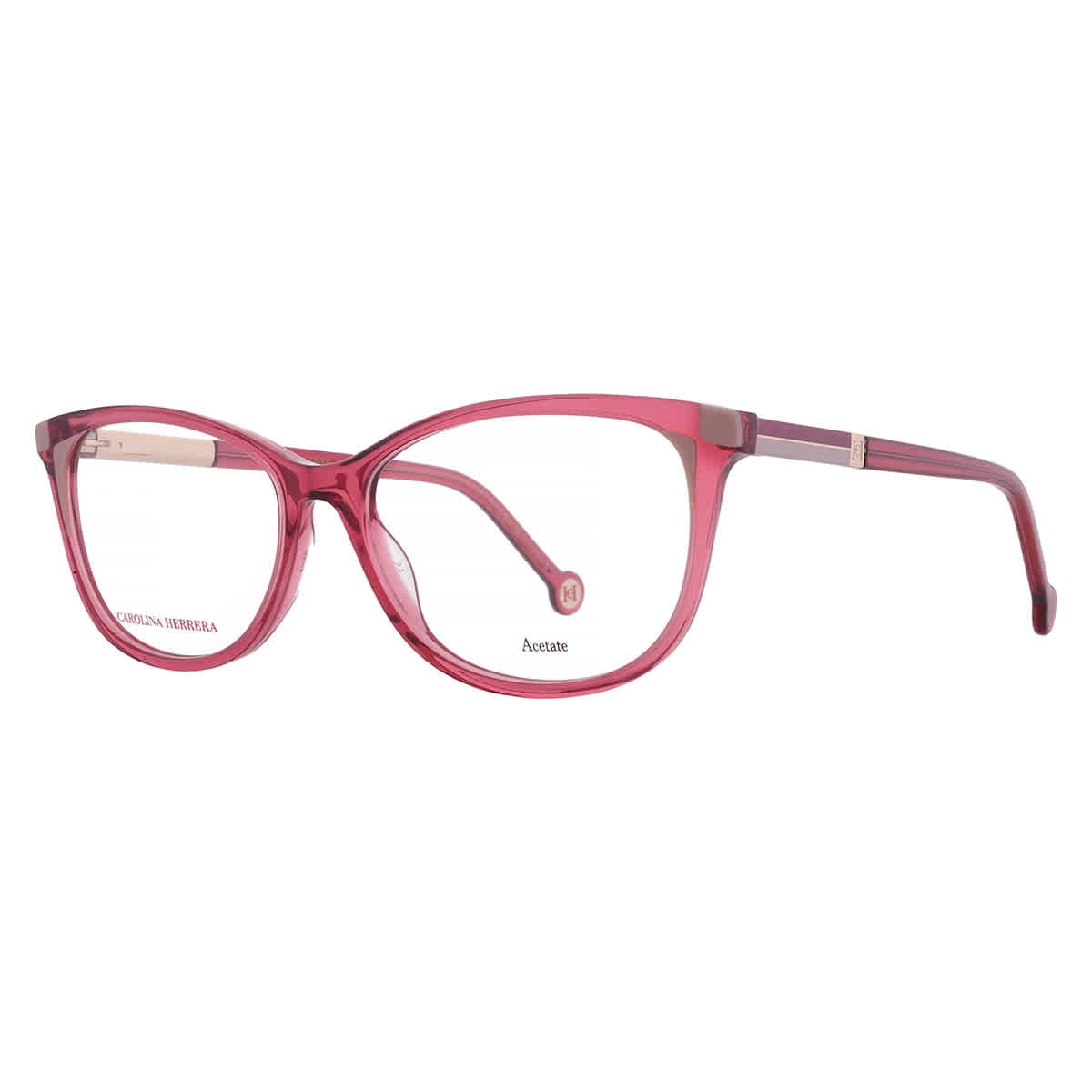 NWT Carolina Herrera CH0055-0DLN-54 Pink 54mm Eyeglasses Carolina Herrera HER0368 Eyeglasses main image 2