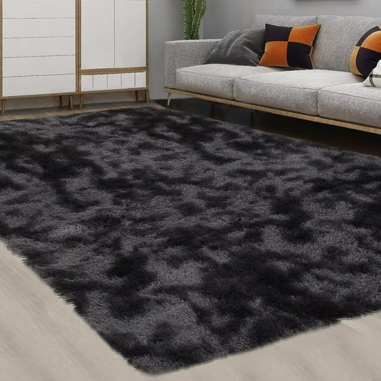 5' X 8' Brown Animal Print Shag Non Skid Area Rug 5' X 8' Brown Animal Print Shag Non Skid Area Rug