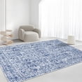 thumbnail image 1 of CAROMIO 8' x 10' Area Rug for Dining Room Boho Vintage Floral Bedroom Indoor Carpet, Blue, 1 of 5