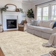 thumbnail image 1 of CAROMIO 8' x 10' Area Rug for Dining Room Boho Vintage Floral Bedroom Indoor Carpet, Brown, 1 of 5