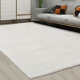 thumbnail image 1 of CAROMIO 9 x 12 Fluffy Area Rug for Bedroom, Fuzzy Shag Area Rug for Living Room Non-Skid Plush Large Rug Shaggy Decorative Accent Rug for Indoor Home Floor Carpet, White, 1 of 6
