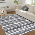 thumbnail image 1 of CAROMIO Area Rug Boho Rug Machine Washable Rug Anti-Slip Backing Rugs Geometric Bohemia Area Rug, 5' x 7' Gray, 1 of 6