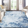 thumbnail image 1 of CAROMIO Area Rug Modern Abstract Machine Washable Area Rug for Living Room Bedroom Non-Slip Stain Resistant Accent Rug, 9' x 12' Blue, 1 of 5