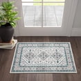 thumbnail image 1 of CAROMIO Area Rug Vintage Floor Cover Carpet Low Pile Machine Washable Rug Non Slip for Bedroom Living Room, 2'x 3', 1 of 5