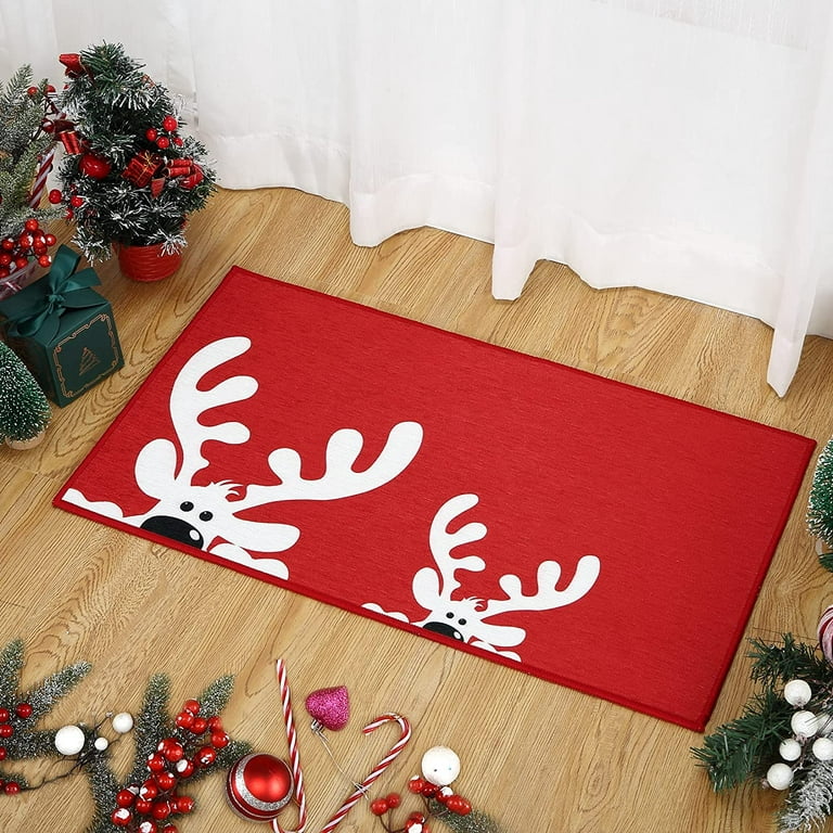 Christmas Door Mat, Outdoor Doormat, Indoor Mat, Floor Mat, Entry