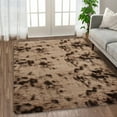 thumbnail image 1 of CAROMIO Fluffy Area Rug 8' x 10' Plush Fluffy Rugs Shaggy Carpet Rugs for Bedroom Living Room, Brown, 1 of 5