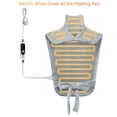 thumbnail image 1 of CAROMIO Heating Pad for Neck Shoulders Back  4 Temperature Settings with Auto Shut off, 33"x22"  Gray, 1 of 10