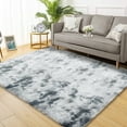 thumbnail image 1 of CAROMIO Large Fluffy Area Rug 9' x 12' Area Rug for Living Room, Shaggy Non-Skid Plush Floor Cover Accent Rug for Indoor Bedroom Carpet, Light Gray, 1 of 6