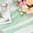 thumbnail image 1 of CAROMIO Modern Washable Area Rugs for Living Room Distressed Area Rug Wave Non Slip Throw Rugs with Rubber Backing Soft Rugs for Bedroom, 9' x 12' Green, 1 of 4