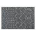 thumbnail image 1 of CAROMIO Solid Area Rug Bedroom Livingroom Rug Non-Slip Modern Abstract Area Rug Stain Resistant Indoor Throw Floor Carpet Boho Tribal Rug, 3' x 5' Gray, 1 of 5