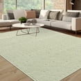 thumbnail image 1 of CAROMIO Solid Area Rug Bedroom Livingroom Rug Non-Slip Modern Abstract Area Rug Stain Resistant Indoor Throw Floor Carpet Boho Tribal Rug, 8' x 10' Beige, 1 of 7