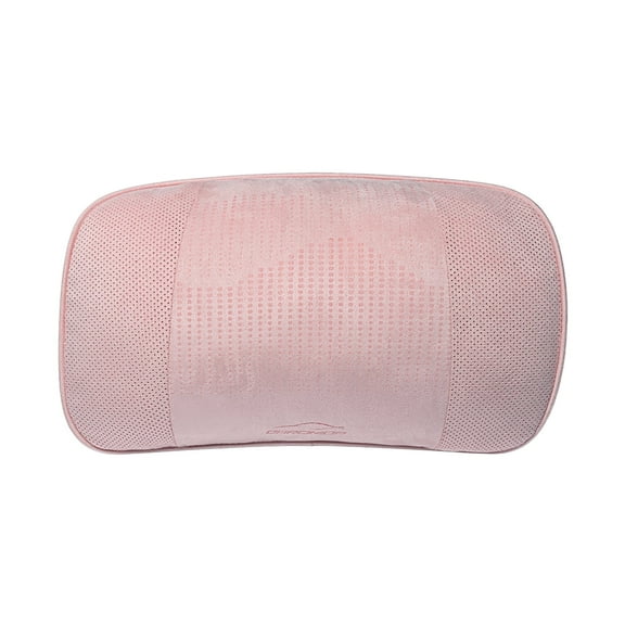 Caromop Ergonomic Car Headrest Neck Pillow – Soft Suede, Adjustable Height, Breathable Cover, Universal Fit for Driving (Pink, 1PC)