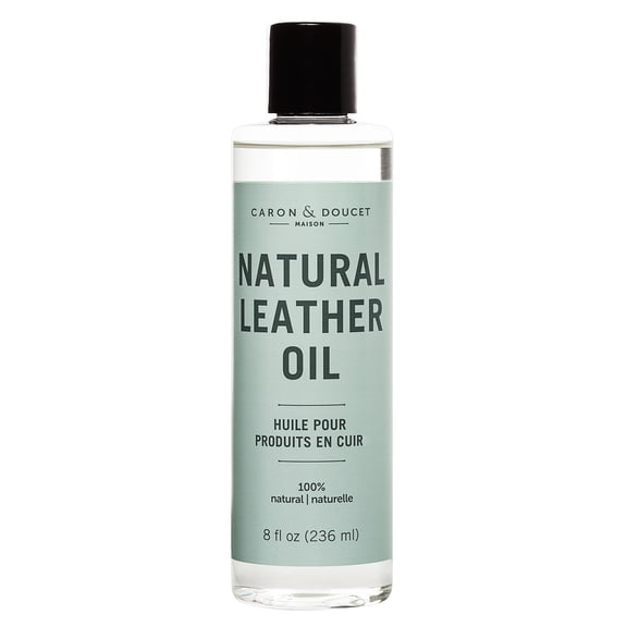 CARON & DOUCET - 100% Natural Leather Oil & Conditioner to Repair & Restore; Shoes, Boots, Couches, Car Seats, Purses, Jackets, Saddles & Tacks
