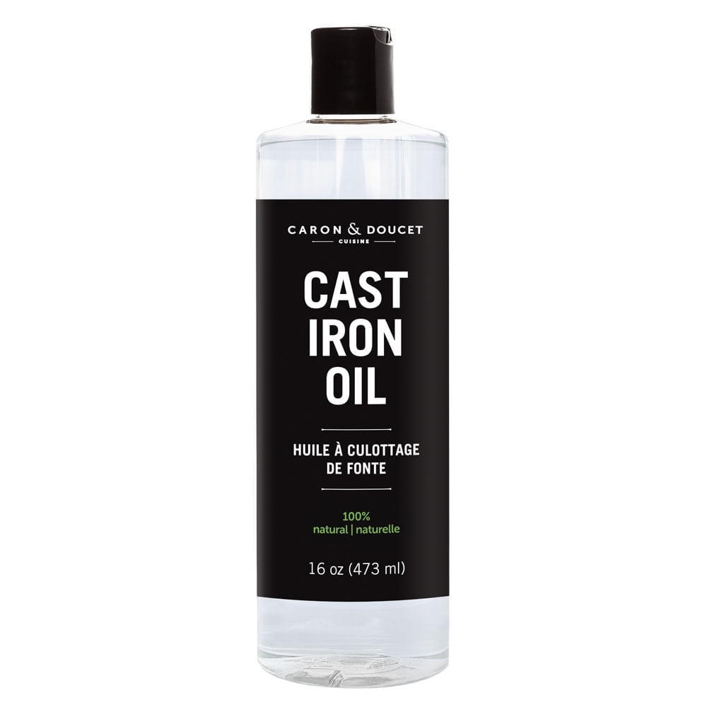 CARON & DOUCET - Cast Iron Seasoning & Cleaning Oil | 100% Plant-Based ...