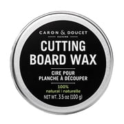 CARON & DOUCET - Cutting Board & Butcher Block Wood Conditioning & Finishing Wax | 100% Plant-Based & Vegan, Best for Wood & Bamboo Conditioning & Sealing | Does NOT Contain Mineral Oil!