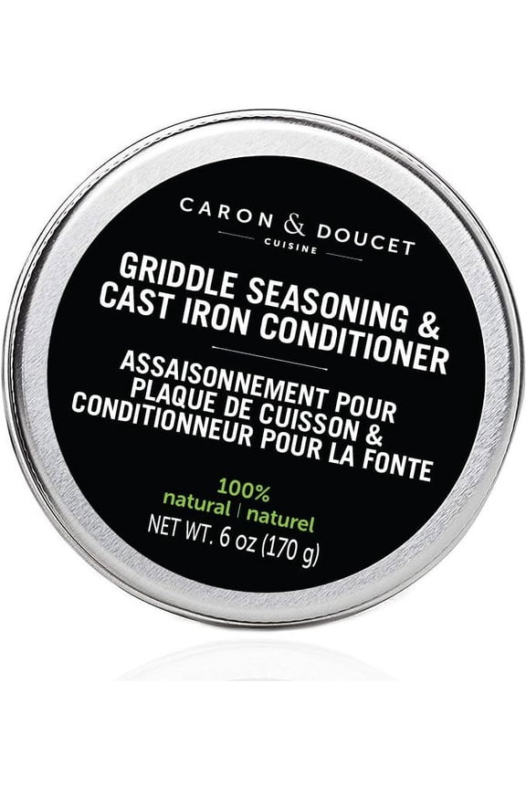 Griddle Seasoning & Cast Iron Conditioner 2 in 1 Formula | Best For Maintaining, Protecting & Conditioning Griddle!