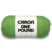 CARON ONE POUND YARN (454G/16OZ), GRASS GREEN