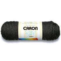 CARON SIMPLY SOFT HEATHERS YARN (141G/5OZ), CHARCOAL HEATHER